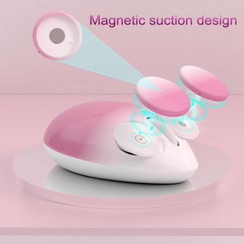 UBOTIE Bluetooth Wireless Optical Mouse, Portable Wireress Bluetooth and USB Nano Connection Cute Rat Shape Colorful Gift Computer Mouse for Lapto...