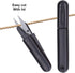 Sewing Snips, Wear Resistant Lightweight Thread Snips Round 4PCS with Lid for Sewing for Household...