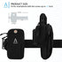Sports Armband, Running Gym Universal Smartphone Arm Bag with Earphone Hole Multifunctional Pockets foriPhone 15, 14, 13, 12, 11 Pro Max, Xs, Xr, ...