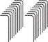 50pcs Hex Key Wrench 1.5mm Metric CR-V L Shaped Hexagon Head Repairing Tool...