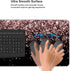 Rose Gold Glitter Black Gaming Mouse Pad Large XL Long Extended Pads Big Mousepad Keyboard Mouse Mat Desk Pad Home Office Decor Accessories for Co...