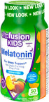 Vitafusion Kids Melatonin Gummy Supplements, Tropical Peach Flavored Sleep Support Supplements (1), 50 Count...