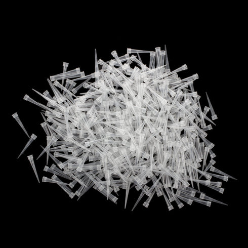 Copapa 1000 Pcs Clear White Laboratory 10UL Lab Liquid Pipette Pipettor Tips for transfering Small Quantities of Liquids...