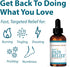 FRANKINCENSE & MYRRH Nerve and Foot Pain Relief Rubbing Oil, Maximum Strength with Essential Oils, 2 Fl. Oz....