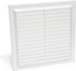 Vent Systems 8'' x 8" Inch Pack of 2 Air Vent Cover Plastic Air Return Grill HVAC Vent Cover for Home Improvement Vent Duct Cover 200x200mm...