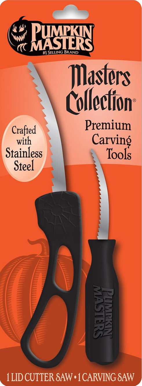 Pumpkin Masters, Masters Collection Premium Carving Tools - Professional-Grade Curved Blade for Effortless Pumpkin Carving...