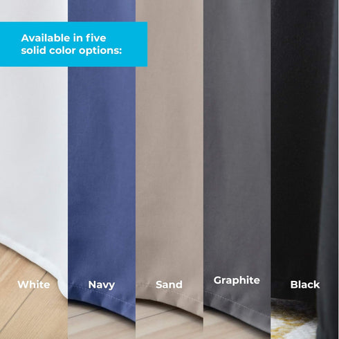 Linenspa 14 Inch Wrinkle and Fade Resistant-Machine Washable-Easy Use Pleated Microfiber Bed Skirt, Full, Navy...