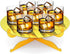 FRIDAY NIGHT 1-Tier Gold Round Cardboard Cupcake Stand Mini Cake Dessert Holder Reusable Birthday Wedding New Year Decoration 2pcs...