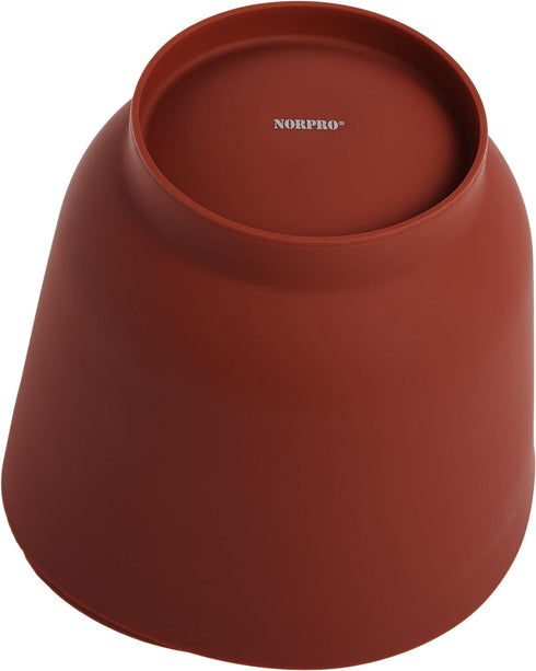 Norpro Silicone Bowl Set 3 Piece Red 1019R...