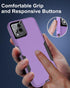 Dahkoiz Revvl 6 Pro Case, Revvl 6X Pro Case, with Glass Screen Protector, Dust-proof Port Cover, Full Body Rubber Protection Phone Case for T-Mobi...