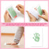 Outus 3 x 5 Inch Newborn Handprint and Footprint Paw Print Kit 4 Clean Touch Ink Pads 10 Imprint Cards Pet Inkless Hand and Feet Stamp for Dogs(Gr...