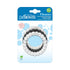 Dr. Brown's Flexees Beaded Teether Rings, 100% Silicone, Soft & Easy to Hold, Encourages Self-Soothe, 3 Pack, Black, White, Gray, BPA Free, 3m+...