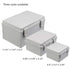 CrocSee ABS Plastic Dustproof Waterproof IP65 Junction Box Universal Durable Electrical Project Enclosure with Lock (5.9"x5.9"x3.5")...