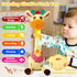 Emoin Giraffe Stuffed Animal Baby Toys 6 to 12 months Giraffe Toys Singing 10 Children's Songs Dancing Giraffe Light Up Toys Repeat What You Say G...