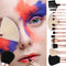 Z'OREYA Makeup Brushes Set,15pcs Rose Gold Luxury and Fashion Makeup Brushes,Professional Premium Synthetic Foundation Powder Concealers Eye Shado...