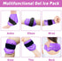 Ankle Ice Pack Wrap, Reusable Gel Ice Pack for Foot Ankle Heel, Cold Compress Therapy for Pain Relief, Injuries, Achilles Tendonitis, Plantar Fasc...