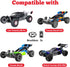 HobbyPark Front & Rear Wheels and Tires 12mm Hex Hub with Foam For Redcat Shockwave, Tornado Epx,S30 1/10 Off Road Buggy (Pack of 4)...