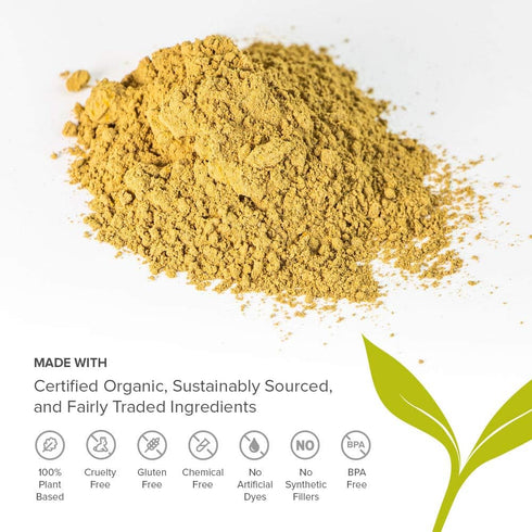 Banyan Botanicals Immune Health NOW – Organic Herbal Immune Booster - Powdered Mix of Herbs for Lungs, Respiratory & Immune System Support* – 3.5o...