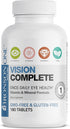 Bronson ONE Daily Vision Complete Eye Health Support Multivitamin Multimineral Supplement Formula, 180 Tablets...