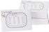 Plastic Soap Dish, Container, Keeps Soap Dry,Easy Cleaning,Drain,White...