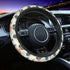 Foruidea Desert Leaf Car Steering Wheel Cover Neoprene Automotive Steering Wheel Cover Anti Slip and Sweat Absorption Auto Car Wrap Cover Fit Most...