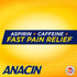 Anacin Fast Pain Relief, Aspirin + Caffeine Pain Reliever, 100 coated tablets...