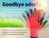 Nitrile Coated Garden Gloves for Women and Men, Red, Small...