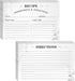 80 Pack Recipe Cards, 4 x 6 Inch Kraft Double Sided Recipe Cards Cooking Recipe Cards Stock Thick Cardstock Recipe Cards with Lines for Weddings, ...