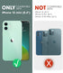 Clayco Forza Series Case for iPhone 12 Mini 5.4 inch (2020 Release), Built-in Screen Protector, Dual Layer Rugged Cover with Full-Body Soft TPU Bu...