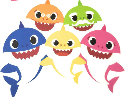RoomMates Baby Shark Wall Decals - 9 Pieces...