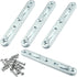4 Sets 5" Bed Rail Fasteners, Wood Bed Rail Fittings Furniture Bed Frame Hardware...