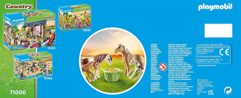 Playmobil Icelandic Ponies with Foals...