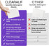 CLEARALIF Laundry Detergent Sheets 80 Sheets (Up to 160 Loads), Lavender - Great For Apartments, Dorms,Laundry Sheets Eco Friendly...