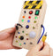 Montessori Switch Busy Board with LED Light - Montessori Toys for 1 2 3 4 Year Old, Wooden Toddler Busy Boards Light Switches Toy, Travel Educatio...