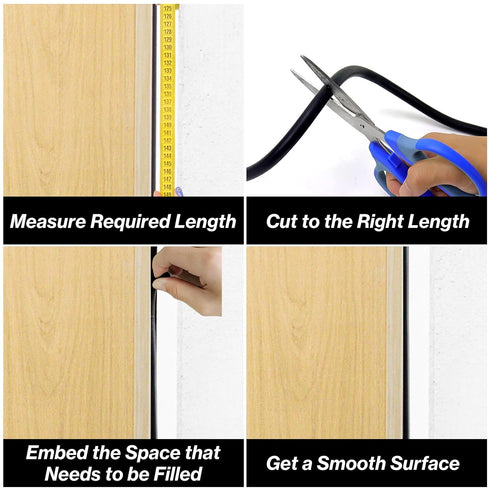 25FT Backer Rod 1/2 Inch Diameter Foam Caulk Concrete Expansion Joint Filler Black Rubber Caulk Saver Weather Stripping Concrete Filler Rope for G...