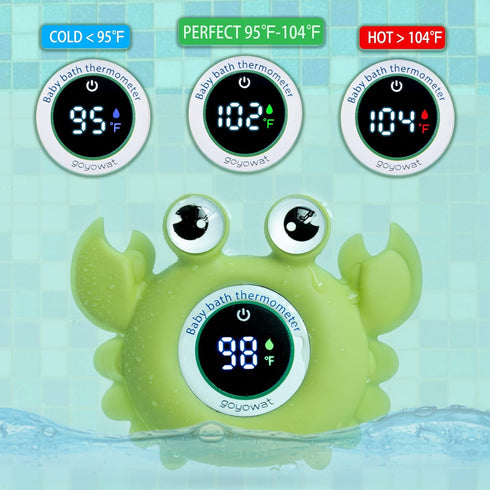 Baby Bath Thermometer,Bath Thermometer Baby Safety, Water Thermometer Temperature Toy,Baby Essentials Must Haves Newborn Stuff,Bath Temp Thermomet...