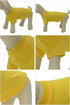 Lovelonglong Pet Clothing Dog Costumes Basic Blank T-Shirt Tee Shirts for Small Dogs Yellow S...