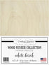 Cardstock Warehouse Wood Veneer White Birch Wood - 8.5 x 11" - 12 Pt. Thick Premium Cardstock Paper - 10 Sheets...