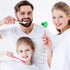 4 Pack Travel Toothbrush Head Covers Toothbrush Protector Cap Brush Pod Case Protective Portable Plastic Clip for Household Travel, Bathroom, Scho...