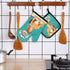 Droppin' A New Recipe on Your Ass,Funny Oven Mitts and Pot Holders Sets of 2,Silicone Non-Slip Oven Mitts,Kitchen Gift for Women,Bake Lover Gift,H...