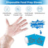 Brandon-super 200PCS Disposable Plastic Gloves For Cooking? Food Service and Food Prep?Independent Packaging?100 small bags ?...