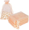 HRX Package 100pcs Blush Peach Organza Bags, 4 x 6 inch Mesh Jewelry Drawstring Bag Small Gift Pouches for Wedding Candy Party Favor...