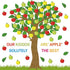 Classroom Tree Bulletin Board Set Bulletin Board Tree Cutouts, Classroom Tree Wall Decor for Elementary School Teacher Supplies(Apple Style)...