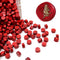 UNIQOOO 180 Pcs Metallic Burgundy Wine Red Box Sealing Wax Beads Nuggets for Wax Seal Stamp, Great for Embellishment of Cards Envelope, Wedding In...