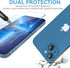 CloudValley 2 Pack Screen Protector Compatible with iPhone 13 6.1" + Camera Lens Protector, 9H Hardness HD Tempered Glass Film with Aluminum Alloy...