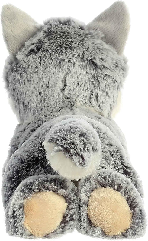 Aurora® Adorable Mini Flopsie™ Winter Wolf™ Stuffed Animal - Playful Ease - Timeless Companions - Gray 8 Inches...