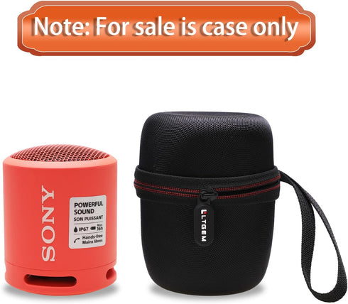 LTGEM Hard Case for Sony SRS-XB13/XB100/XB12/XB10 Extra BASS Wireless Bluetooth Portable Lightweight Compact Travel Speaker - Travel Protective Ca...