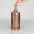 nu steel HSC6H Nu steel Hudson Copper Stainless Steel Refillable Liquid Soap Dispenser Pump Bottle for Bathroom Vanity Countertop, Kitchen Sink - ...