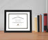 Golden State Art, 11x14 Diploma Frame for 8.5x11 Document & Certificates with Mat, Or 11x14 Without Mat, Real Glass, Double Mat (Black with White/...