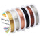 EuTengHao 6 Colors Jewelry Copper Wire Jewelry Beading Wire for Bracelet Necklaces Craft Jewelry Making Supplies (66 Yards,24 Gauge)...